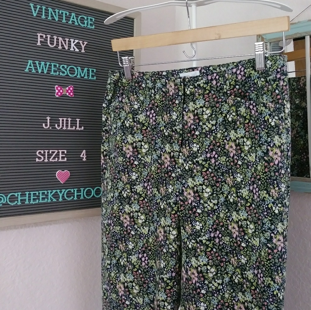 FINAL PRICE·LAST DAY J. Jill live in chino print